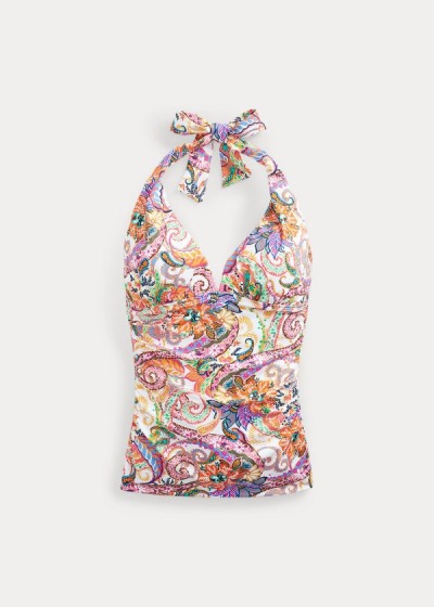 Tankini Ralph Lauren Mujer Multicolor - Paisley Halter - PJIYX7842